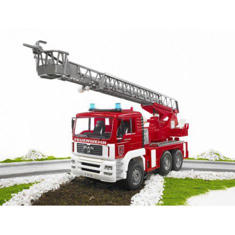 Bruder Camion Pompieri MAN TGA cu Scară și Apă - imagine 2
