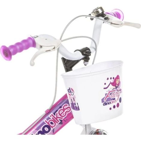 Bicicleta Dino Bikes Fairy Roz 12″ Copii 3-5 Ani - imagine 4
