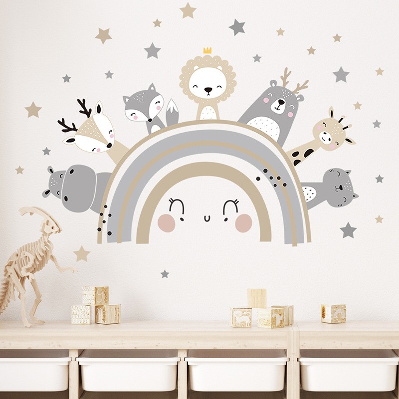 Sticker Animale Zâmbitoare Sipo 70x49 cm - imagine 5