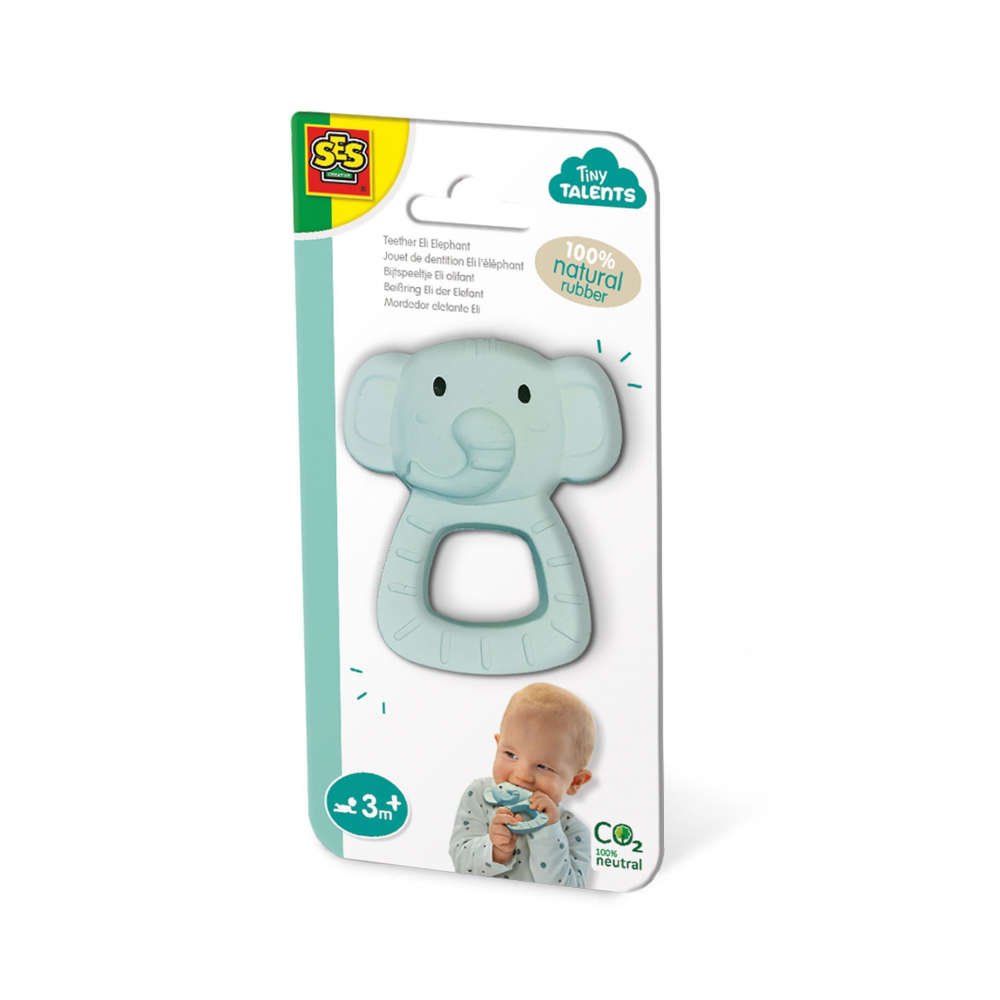 Jucărie dentiție Eli, Ses Creative, Cauciuc Natural