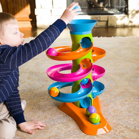 Turnulet cu bile RollAgain Fat Brain Toys - imagine 4