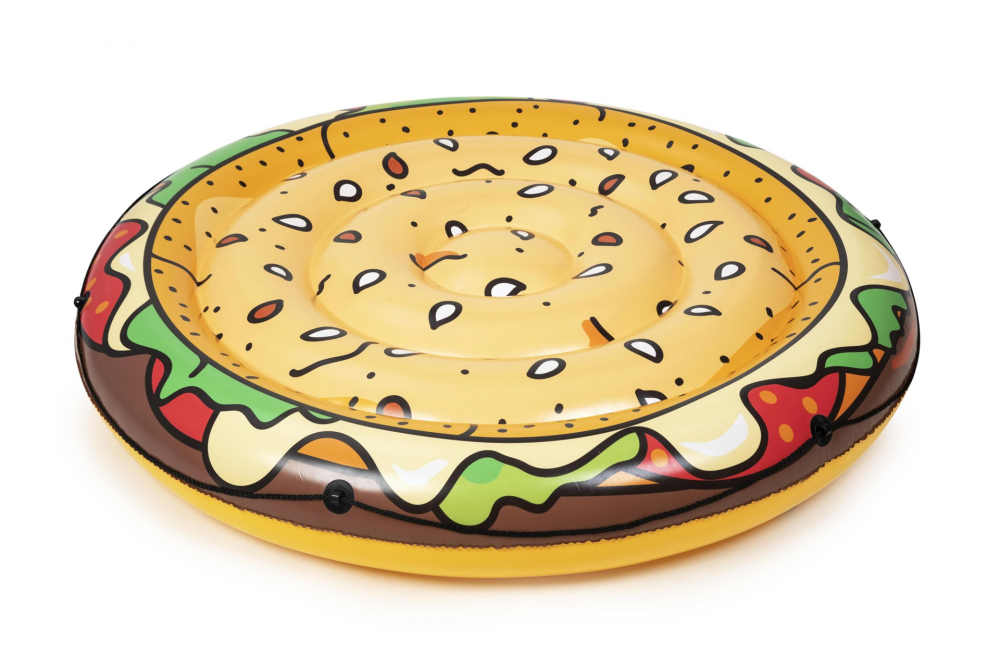 Pluta gonflabilă Bestway Burger, 147x147 cm - imagine 2