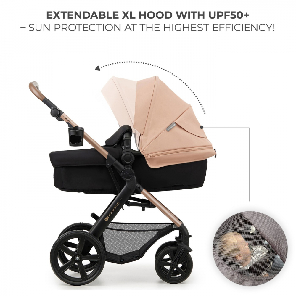 Carucior 4 in 1 Kinderkraft Moov 2, Multifuncțional - imagine 9