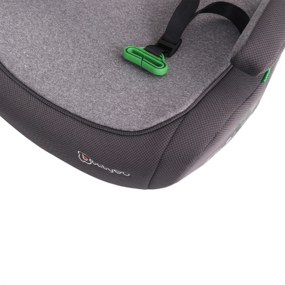 Înăltator Auto BabyGo Bursa IV, ISOFIX, Gri - imagine 2