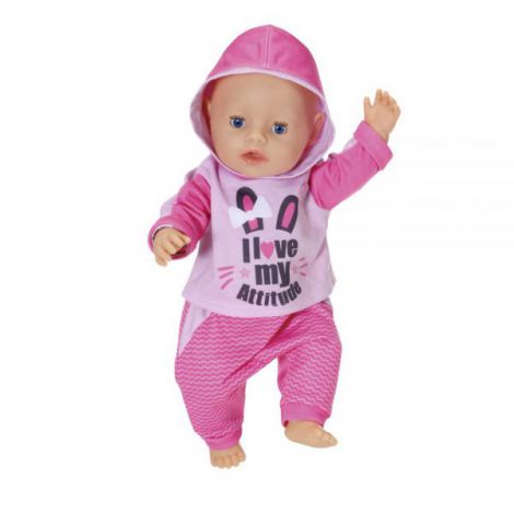Haine Jogging Baby Born 43 cm | Modele Colorate Zapf - imagine 10
