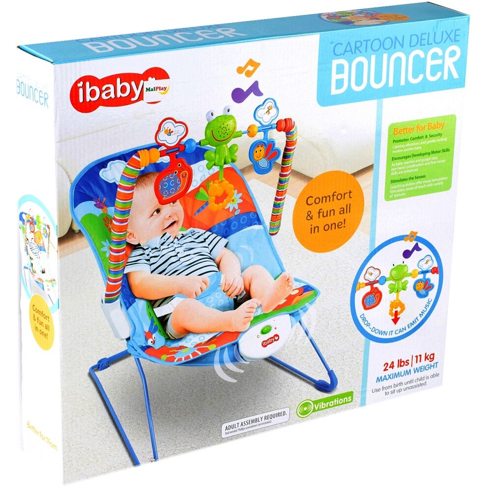 Balansoar vibratii Green Frog Malplay - imagine 6