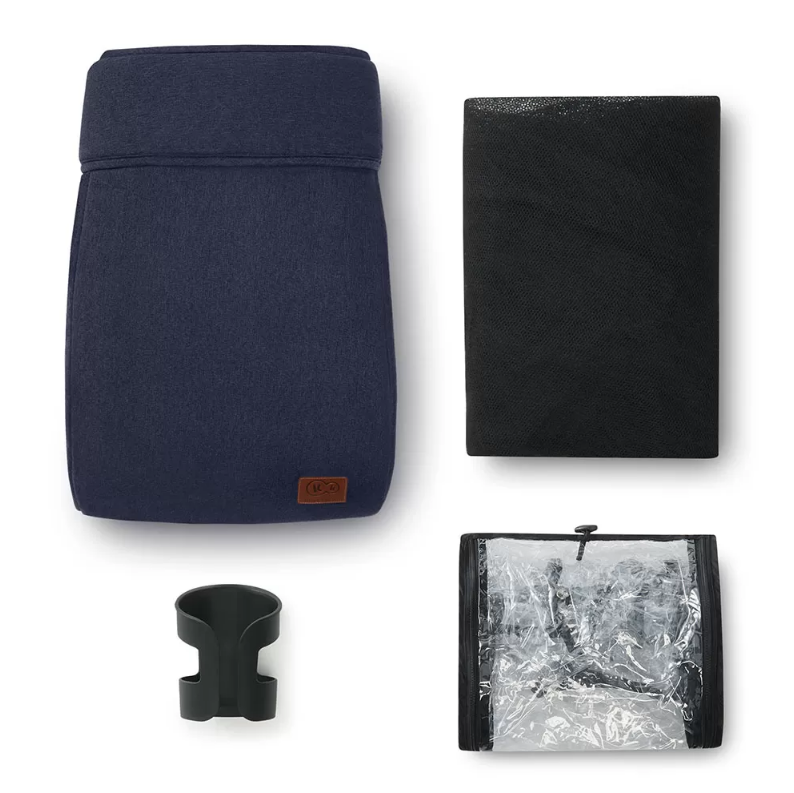 Carucior Kinderkraft All Road 3-in-1 Imperial Blue - imagine 5