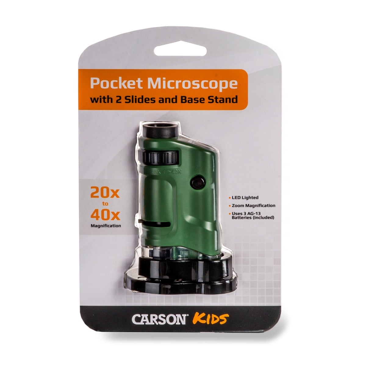 Microscop de buzunar Carson MicroBrite 20-40x