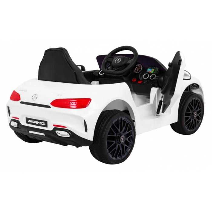 Masinuta Electrica Mercedes GT 70W, Alba - imagine 2