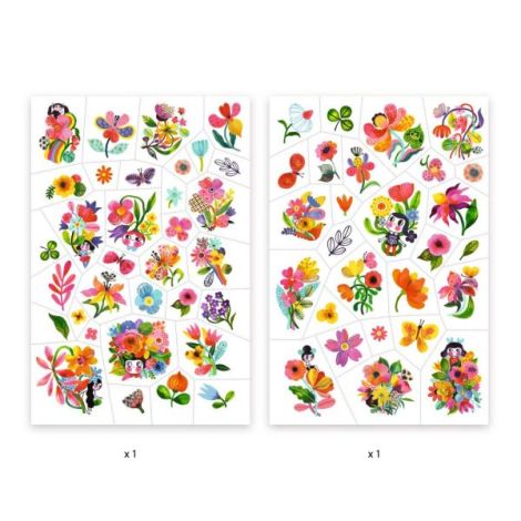Tatuaje Flori Djeco - Colorate & Sigure - imagine 4