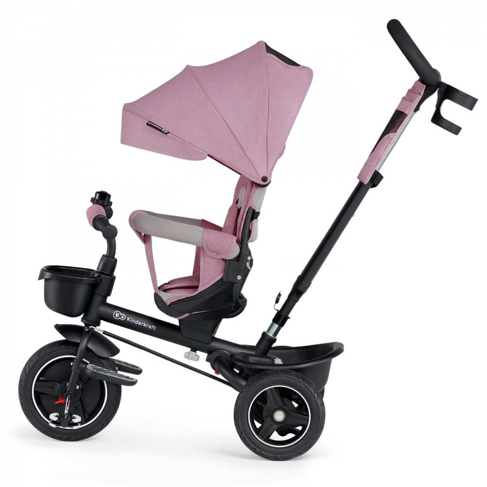 Kinderkraft Spinstep Pink 5in1 Tricicleta Copii - imagine 3