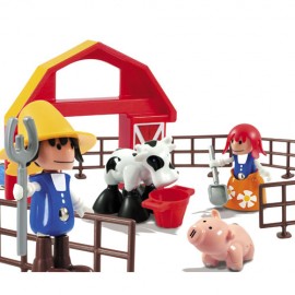 Set Super Farm Piccoli Mondi cu figurine magnetice