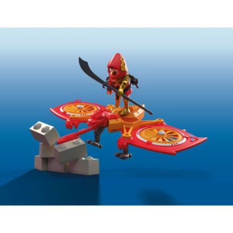 Playmobil Erou cu Drona Ninja - Jucarie Actiune - imagine 5