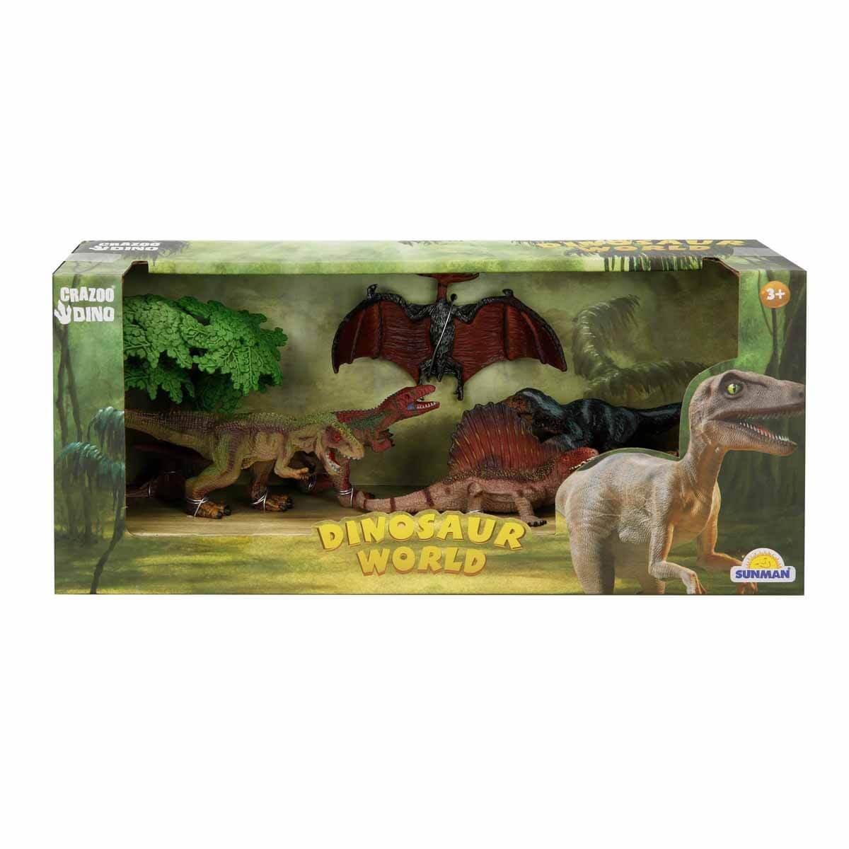 Set Figurine Dinozauri Crazoo Dimetrodon