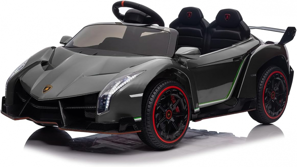Mașinuță Electrică Lamborghini 2 Locuri 12V Piccolino - imagine 8
