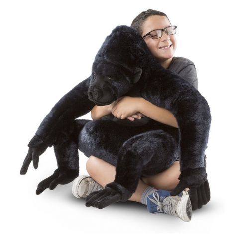 Gorila Gigant Plus Melissa & Doug – Jucărie Educativă și Pufoasă - imagine 3