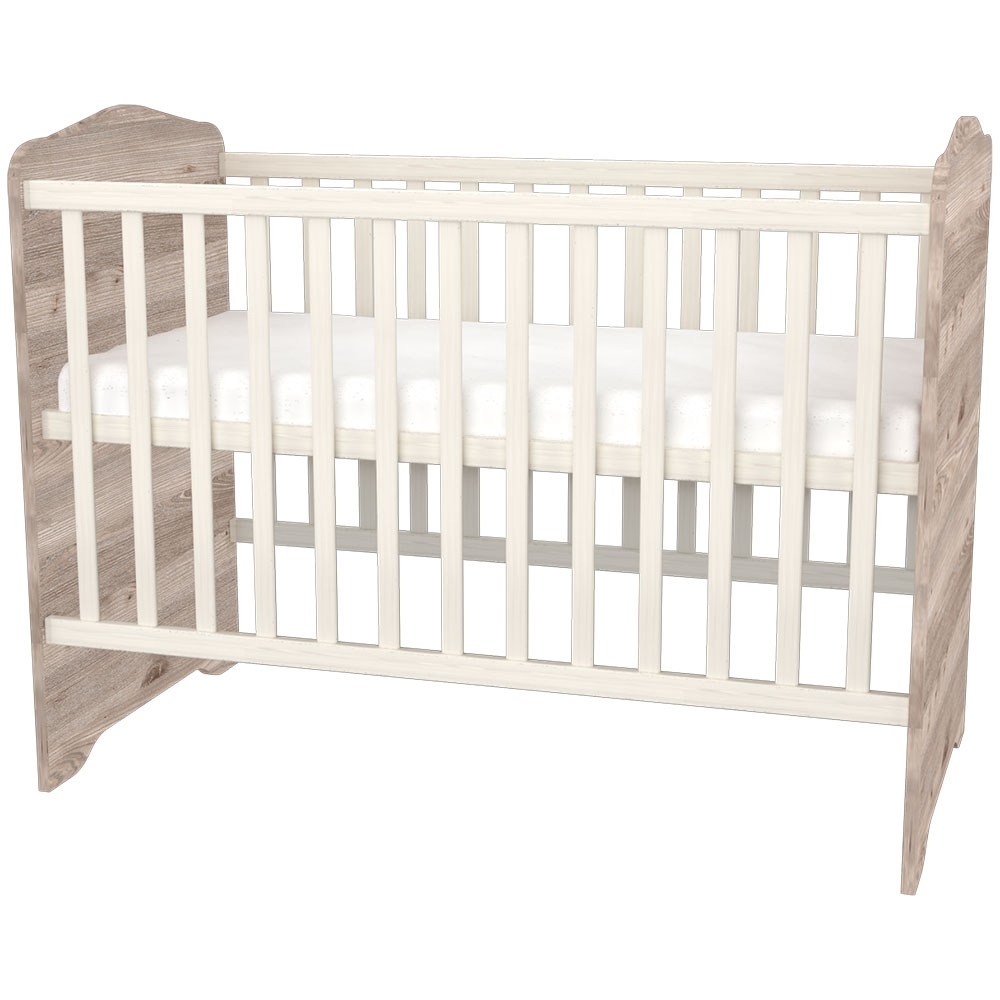 Pătuț Hubners Sofia 120x60 cu Sertar, Lemn - imagine 4
