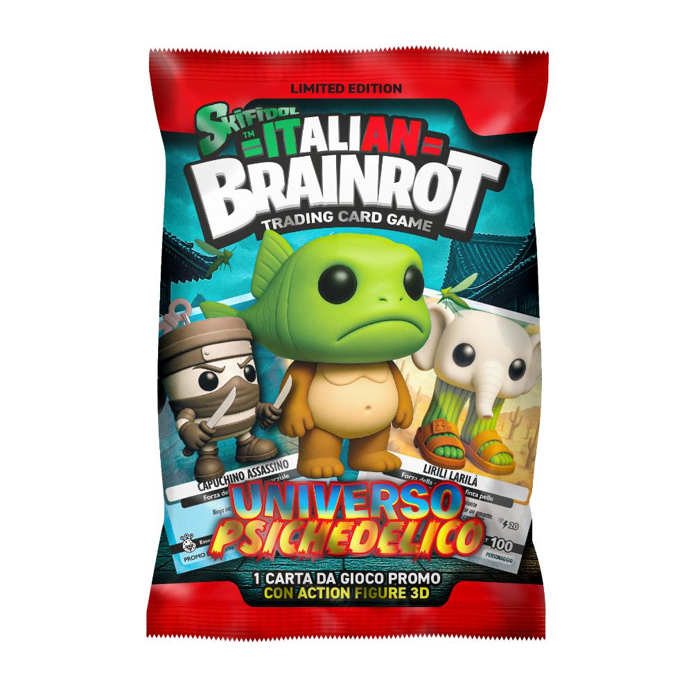 Set BrainRot Universo Psichedelico - Cartonas+Breloc