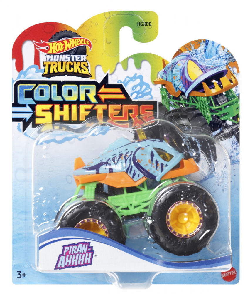Mattel Hot Wheels Monster Truck Schimbă Culori