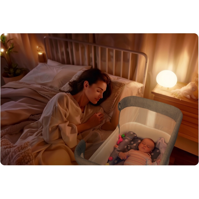 Patut culisant Nukido NK-243 Gri - Proximitate și siguranță - imagine 4