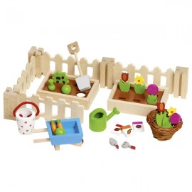 Set Gradinarit Goki - 32 Accesorii Lemn