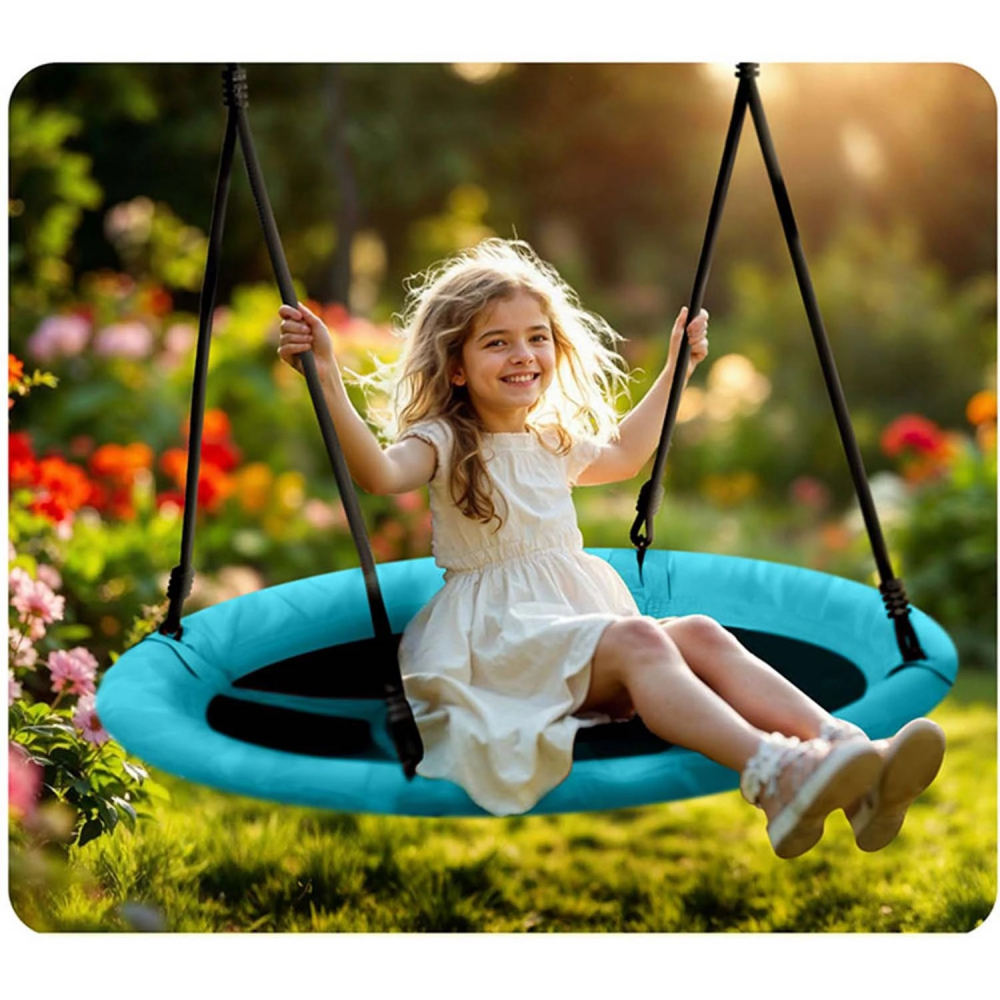 Leagan Cuib Neo-Sport 100cm Turquoise - Relaxare - imagine 5