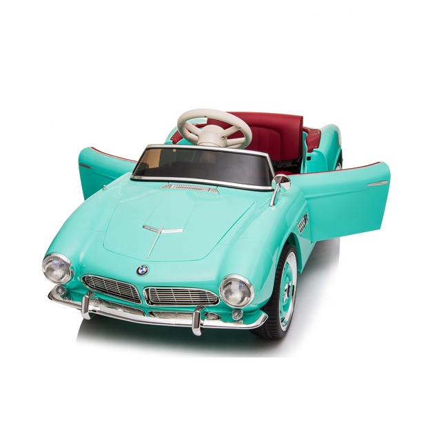 Masinuta Electrica BMW 507 Verde, 50W, Telecomanda - imagine 4