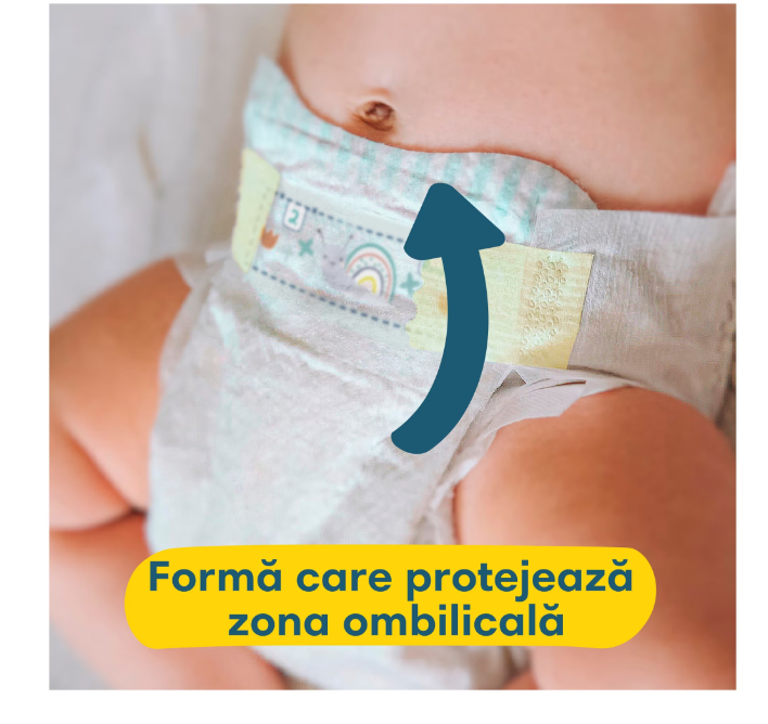 Pampers Premium Care XXL Marime 1, 2-5 kg, 144 bucati - imagine 3