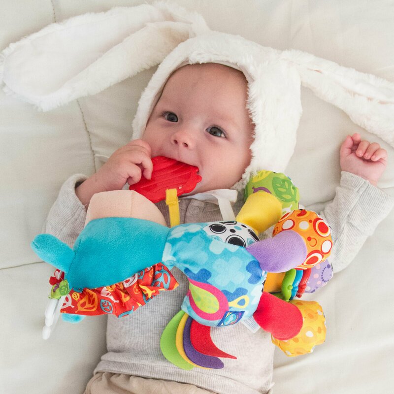 Jucărie Carucior Playgro Clip Clop, Activitate, 39 cm - imagine 4