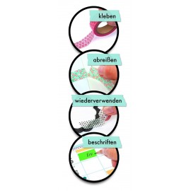 Banda Decorativa Christmas Folia Paper, 4 Role - imagine 2