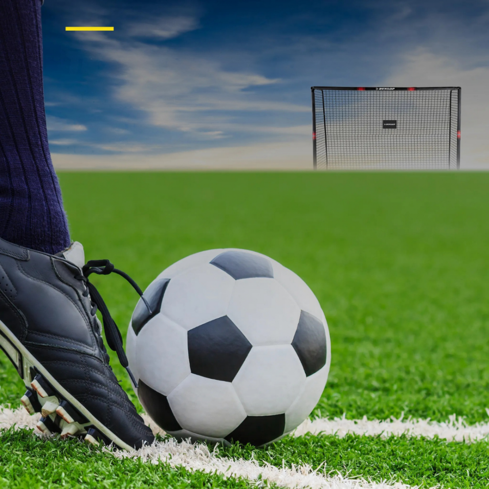Poartă Fotbal Dunlop 300x200 cm | Antrenament Profesional - imagine 2