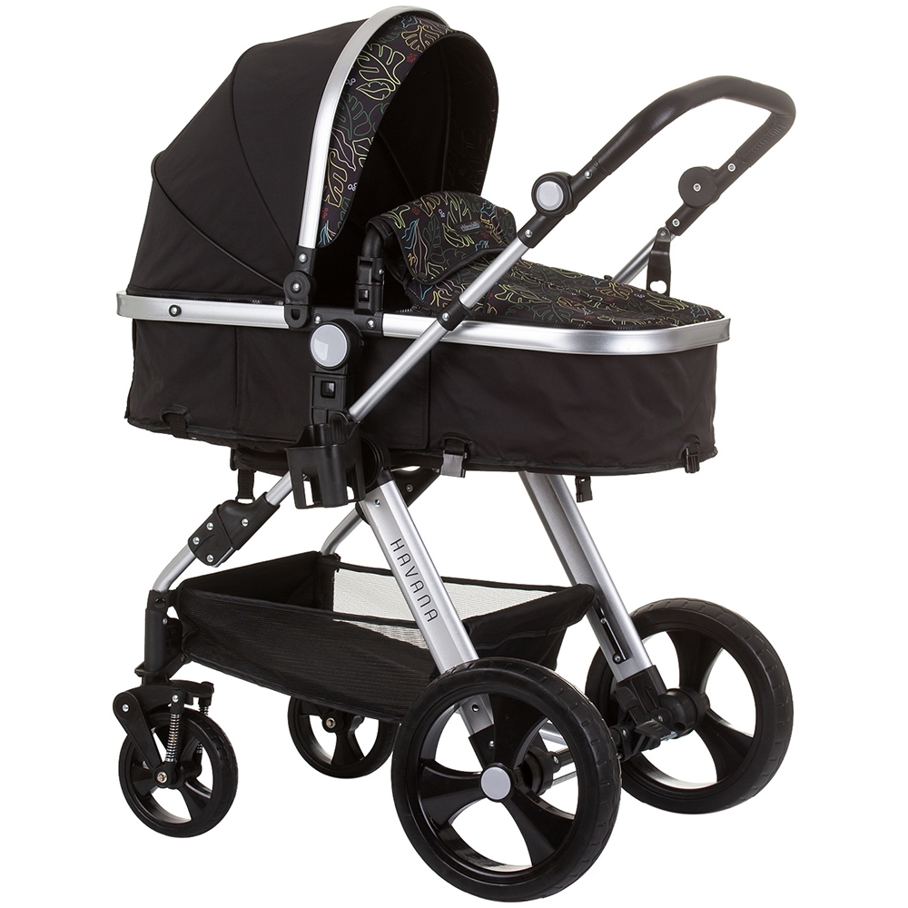 Carucior Chipolino Havana 2 in 1, Obsidian Leaves - imagine 12