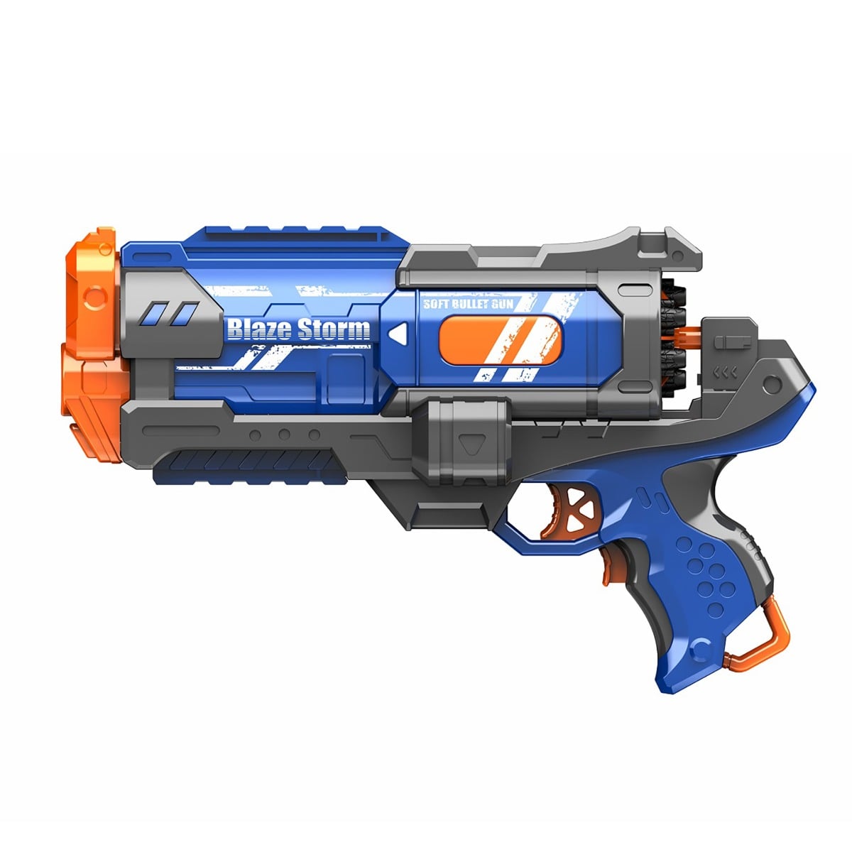 Pistol Blaze Storm, 15 sageți, Zapp Toys, Albastru