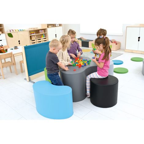 Set Masa si Scaune Puf Moje Bambino | Gradinita - imagine 10