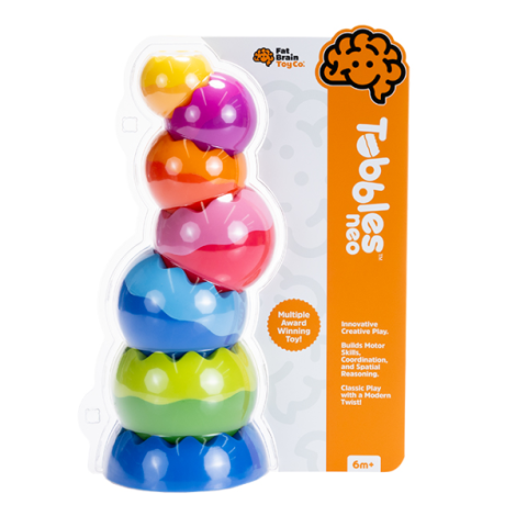 Tobbles Neo Fat Brain - Jucarie Stivuire si Echilibru - imagine 2