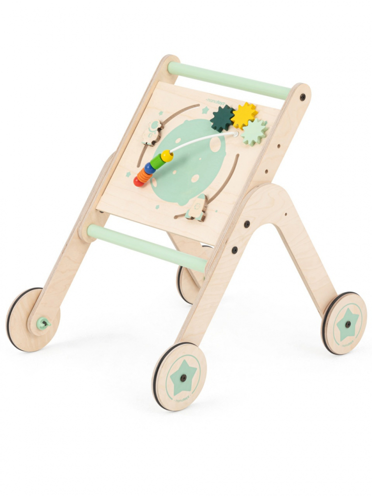 Antepremergator 4-in-1 MamaToyz din lemn - imagine 2