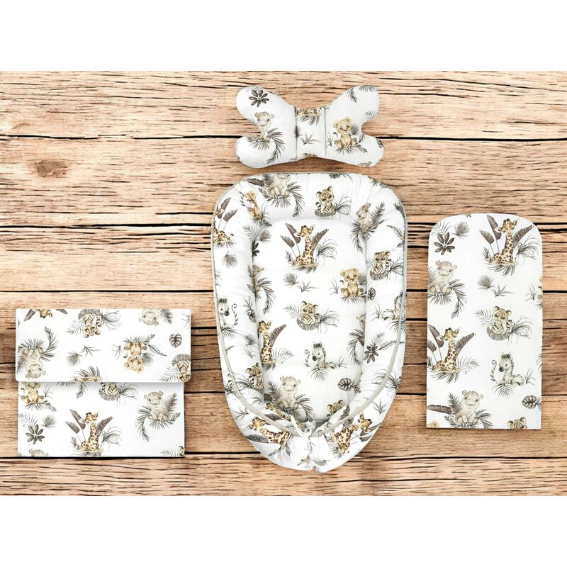 Set 4in1 Cos Bebelus MimiNu Savanna Premium - imagine 3