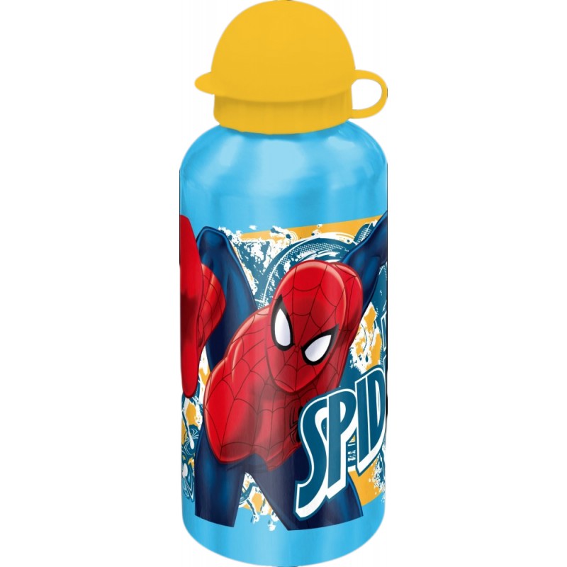 Recipient Apa 500ml Spiderman Aluminiu - imagine 4