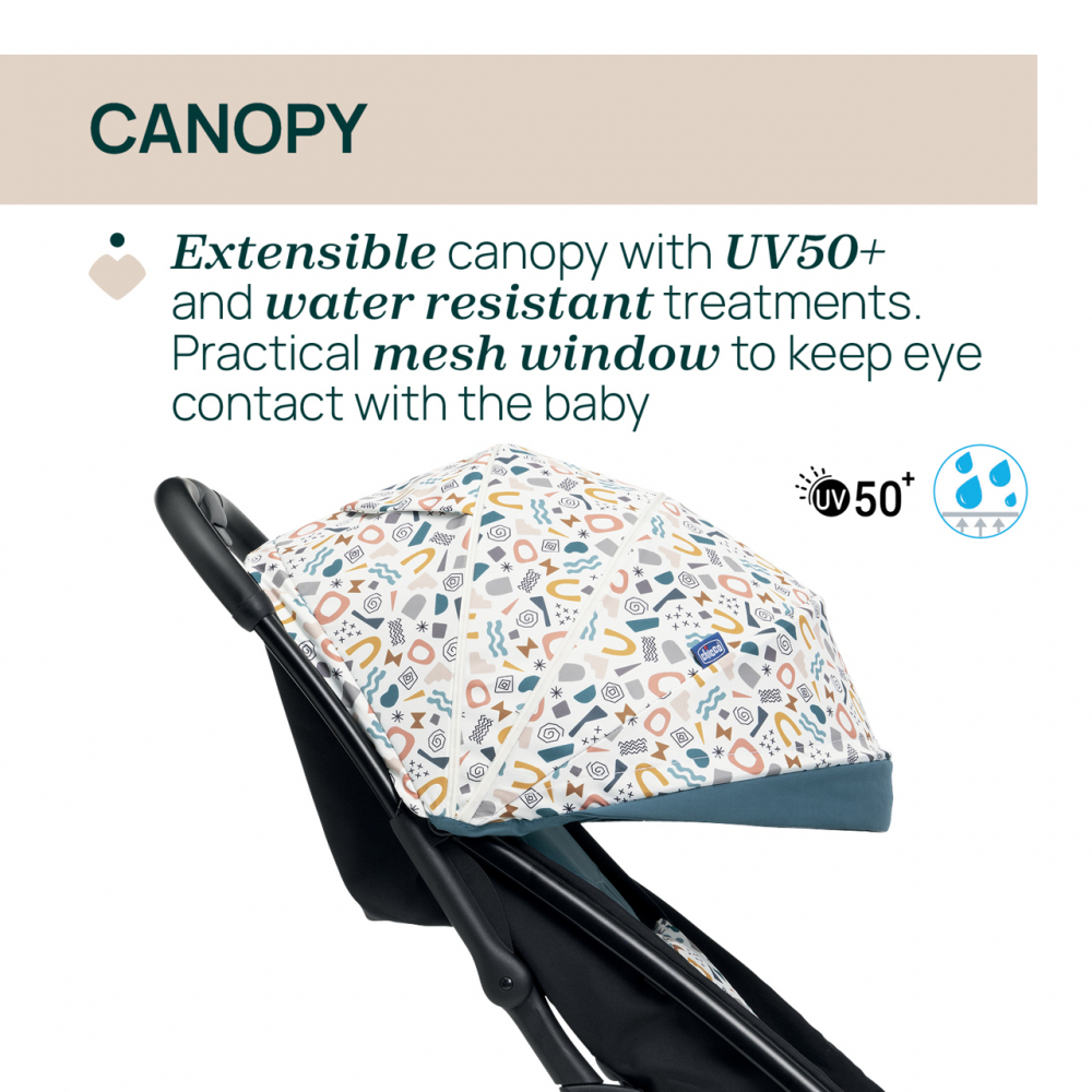 Carucior Chicco Glee - Ultra Usor si Compact - imagine 4