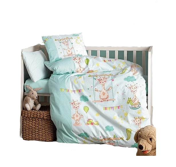 Lenjerie Patut Baby Ranforce 6 Piese Cotton Box - imagine 3