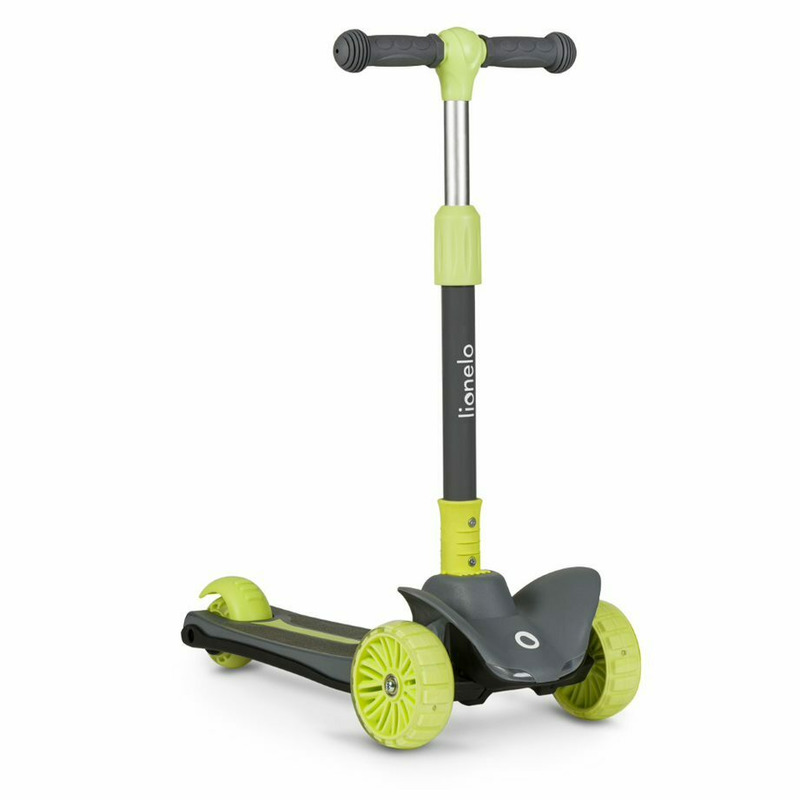 Trotineta Lionelo Timy Verde Pliabila cu LED - imagine 3