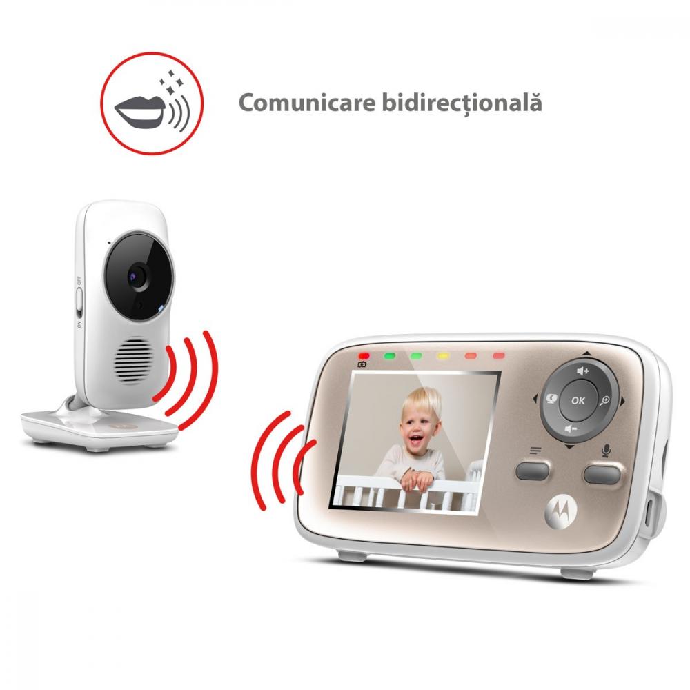 Video Monitor Motorola MBP667 Connect + Wi-Fi - imagine 2