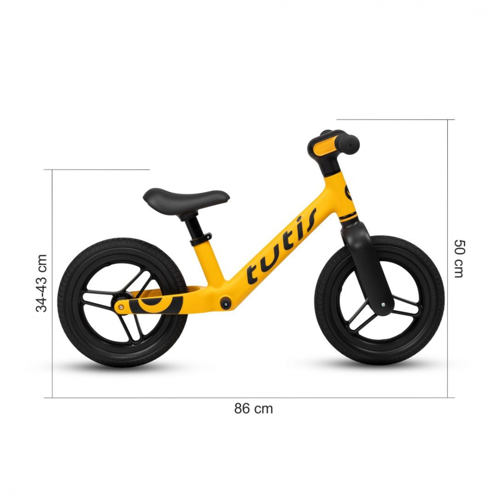 Bicicleta Tutis 12" Fără Pedale Albastru - imagine 2