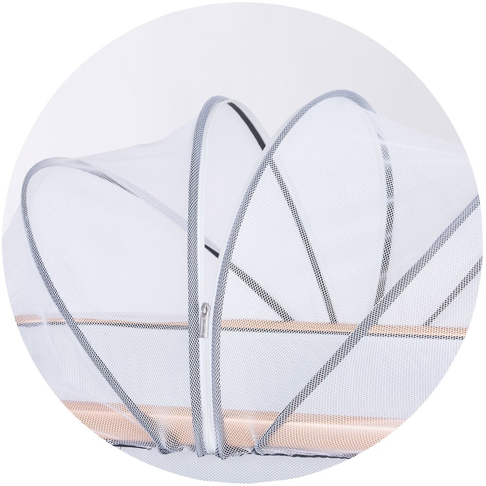 Patut Co-Sleeper Chipolino Baby Boss, Aluminiu - imagine 3