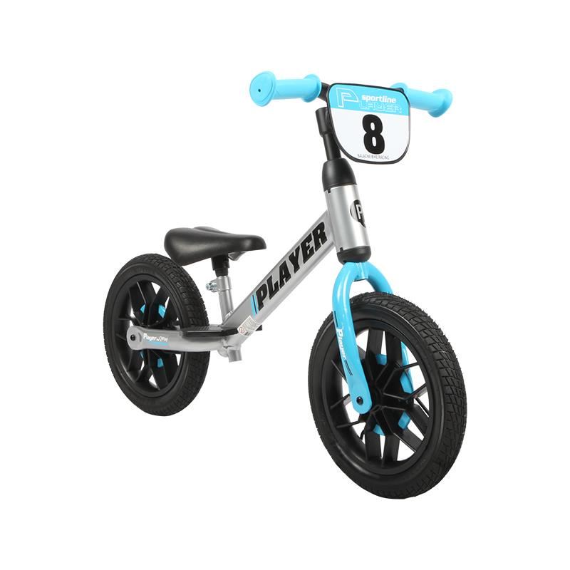 Bicicleta fara pedale Qplay Albastru, 3-6 Ani - imagine 8