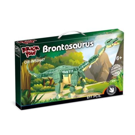 Open Brick Brontozaur 611 Piese - Constructie Dinozaur