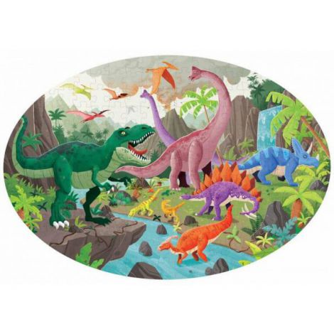 Sassi Kit Dinozauri Puzzle + Carte | Invățare Interactivă - imagine 3