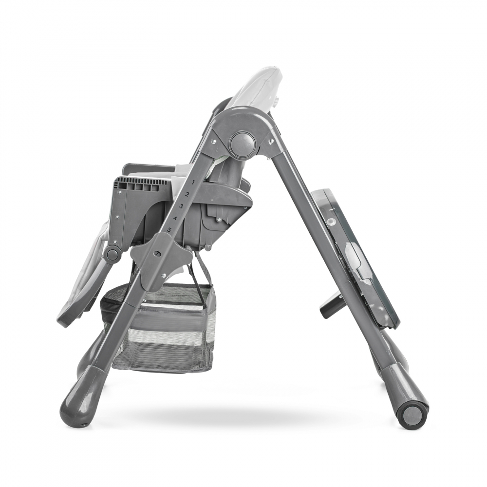 Kinderkraft Tastee Grey - Scaun Masa Pliabil - imagine 3