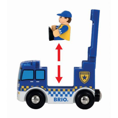 Stație de Poliție Brio - Trenulete Lemn - imagine 5