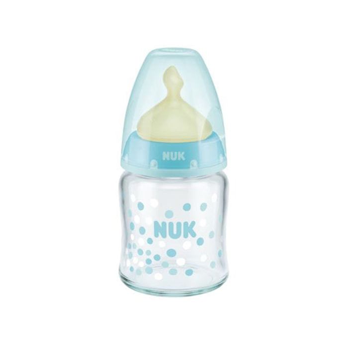 Biberon NUK First Choice+ 120ml Latex Turcoaz - imagine 3